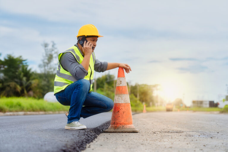 Travaux de voirie réalisés par EDS TP à Sérézin-du-Rhône.